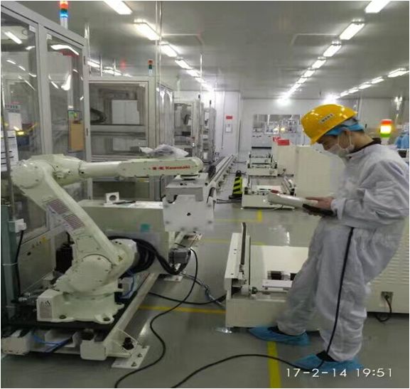 川崎第七軸機器人應(yīng)用