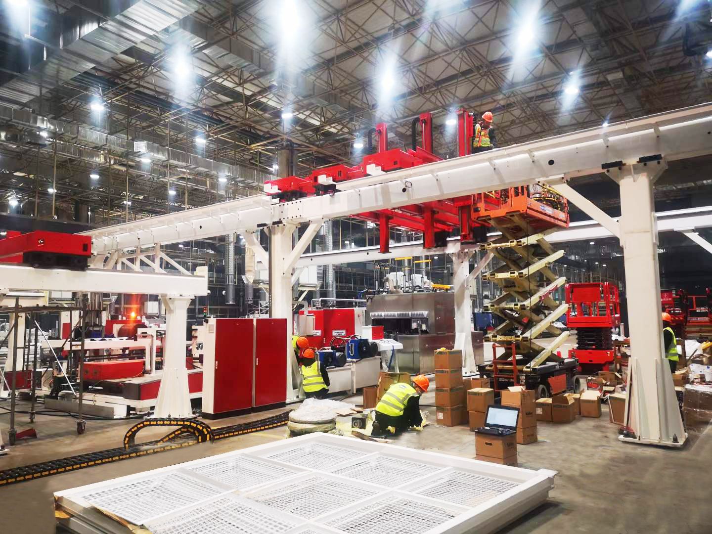 車載泵副車架焊接生產(chǎn)線